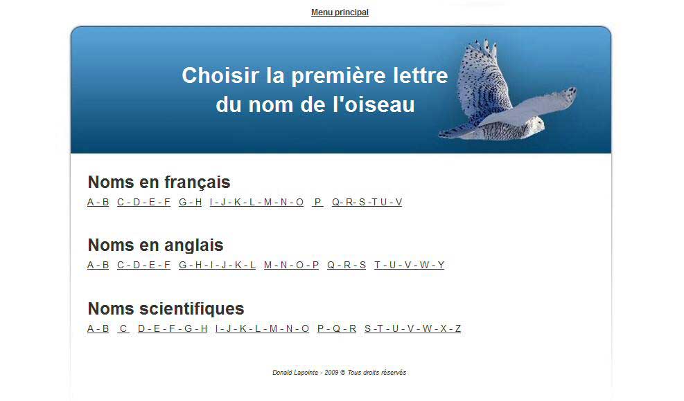 Guide Didentification Des Oiseaux Du Québec